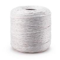 Opakowanie Sznurek bawełniany do makramy biały 2mm 500g