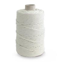 Opakowanie Sznurek bawełniany do makramy biały 5mmx100m