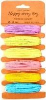 Opakowanie Sznurki papierowe pastelowe 6 kolorów