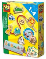 Opakowanie Sznurowanie drewnianych zwierzątek