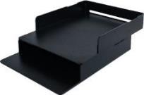 Opakowanie Szuflady na dokumenty kuwetki 2szt czarny