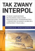 Okładka książki Tak zwany Interpol
