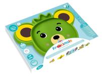 Opakowanie Talerzyk silikonowy Frootimals bubba tropibear anty-poślizgowy