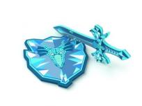 Opakowanie Tarcza rycerska lodowa 41cm