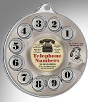 Opakowanie Tarcza telefonu - zakładki do książki 0-9