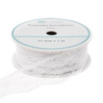 Opakowanie Tasiemka koronkowa biała 2,5cmx2m