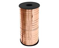 Opakowanie Tasiemka metalizowana różowo-złota 92m