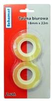 Opakowanie Taśma biurowa 18mmx33m (2szt)