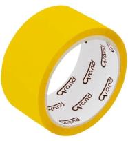 Opakowanie Taśma kolorowa 48mmx50m żółta GRAND