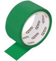 Opakowanie Taśma kolorowa 48x50 m zielona (6szt) GRAND