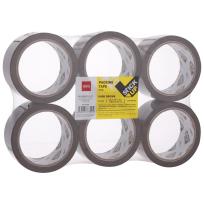 Opakowanie Taśma pakowa 48mmx50m brązowa (6szt) DELI