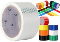 Opakowanie Taśma pakowa akrylowa biała 45m