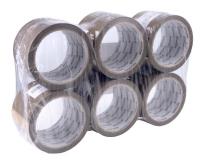 Opakowanie Taśma pakowa brązowa 72mm x 60y (6szt)