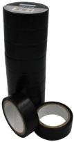 Opakowanie Taśma PVC 4,5m czarna 10szt