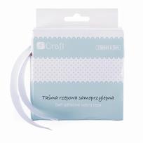 Opakowanie Taśma rzepowa samoprzylepna biała 15mm x 5m