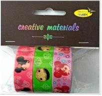 Opakowanie Taśmy samoprzylepne dzieci 15mm 3szt