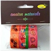 Opakowanie Taśmy samoprzylepne postacie 15mm 3szt