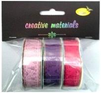 Opakowanie Taśmy samoprzylepne PVC 3szt