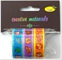 Opakowanie Taśmy samoprzylepne zwierzęta 15mm 3szt