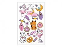 Opakowanie Tatuaż koty 8,5x13cm