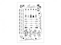 Opakowanie Tatuaż przyjaciele 8,5x13cm