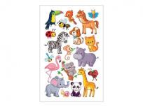 Opakowanie Tatuaż zwierzęta 8,5x13cm