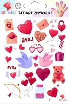 Opakowanie Tatuaże zmywalne dla dzieci Love
