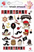 Opakowanie Tatuaże zmywalne dla dzieci Piraci