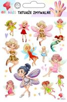 Opakowanie Tatuaże zmywalne dla dzieci Wróżki czarodziejki