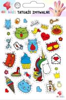 Opakowanie Tatuaże zmywalne dla dziecie Power girl