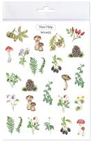 Opakowanie Tatuaże zmywalne Leśne botaniczne
