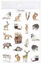 Opakowanie Tatuaże zmywalne Zwierzęta leśne