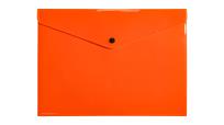 Opakowanie Teczka A4 kopertowa PP neon pomarańczowy