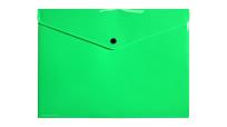 Opakowanie Teczka A4 kopertowa PP neon zielony