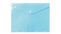 Opakowanie Teczka A4 kopertowa PP zawieszana pastel niebieski