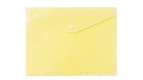 Opakowanie Teczka A4 kopertowa PP zawieszana pastel żółty