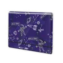 Opakowanie Teczka A4 na gumkę łamana Penmate kosmos 0108