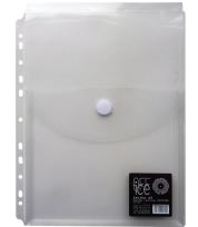 Opakowanie Teczka A4 PP kopertowa przestrzenna rzep