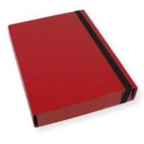 Opakowanie Teczka A4 skrzydłowa 5cm czerwona