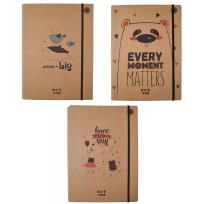 Opakowanie Teczka A4 skrzydłowa z gumką Eco Kids MIX