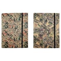 Opakowanie Teczka A4 skrzydłowa z gumką Jungle 2 MIX