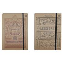 Opakowanie Teczka A4 skrzydłowa z gumką Legendary MIX