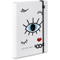 Opakowanie Teczka A4 skrzydłowa z gumką Look MIX