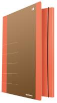 Opakowanie Teczka A4 z gumką Donau Life pomarańczowa