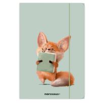 Opakowanie Teczka A4 z gumką FUN Lis 10 sztuk