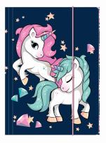 Opakowanie Teczka A4 z gumką Jednorożec 14