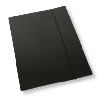 Opakowanie Teczka A4 z gumką lakier czarna 350gsm (10szt)