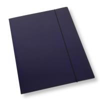 Opakowanie Teczka A4 z gumką lakier granatowa 350gsm (10szt)