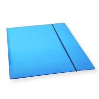 Opakowanie Teczka A4 z gumką lakier niebieska 300gsm (10szt)