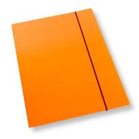 Opakowanie Teczka A4 z gumką lakier pomarańcz. 350gsm (10szt)